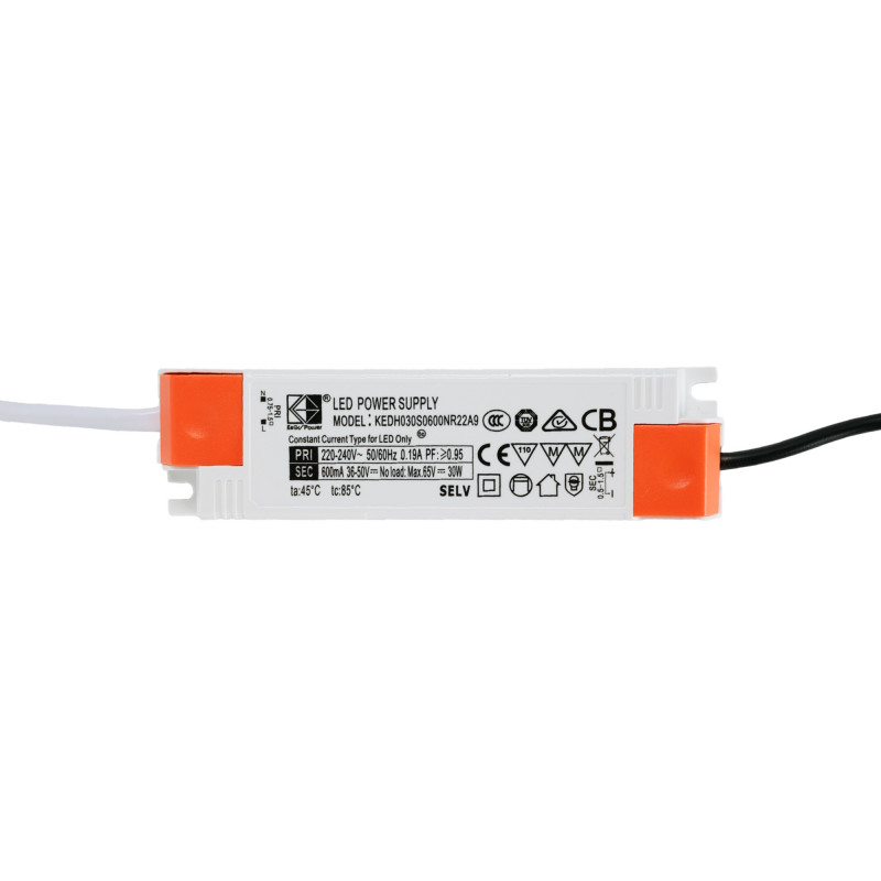 Recessed/trimless linear LED spotlight for plasterboard - 30W - UGR18 - CRI90 - White