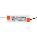 Recessed/trimless linear LED spotlight for plasterboard - 30W - UGR18 - CRI90 - White