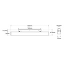 Magnetic linear track light - RGB + CCT - 24W - Mi Light - White