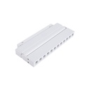 Adjustable linear track light - RGB + CCT - 6W - UGR18 - Mi Light - White