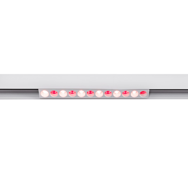 Magnetic linear track light - RGB + CCT - 6W - UGR18 - Mi Light - White