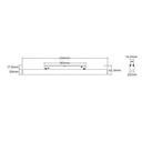 Magnetic linear track light - RGB + CCT - 12W - UGR18 - Mi Light - White