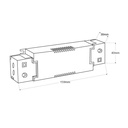DALI + 1/0-10V + PUSH dimmable driver - 9-42V DC - 58W - Multi current (700-1400mA)