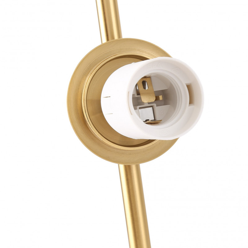 Crystal ball table lamp "Flix"