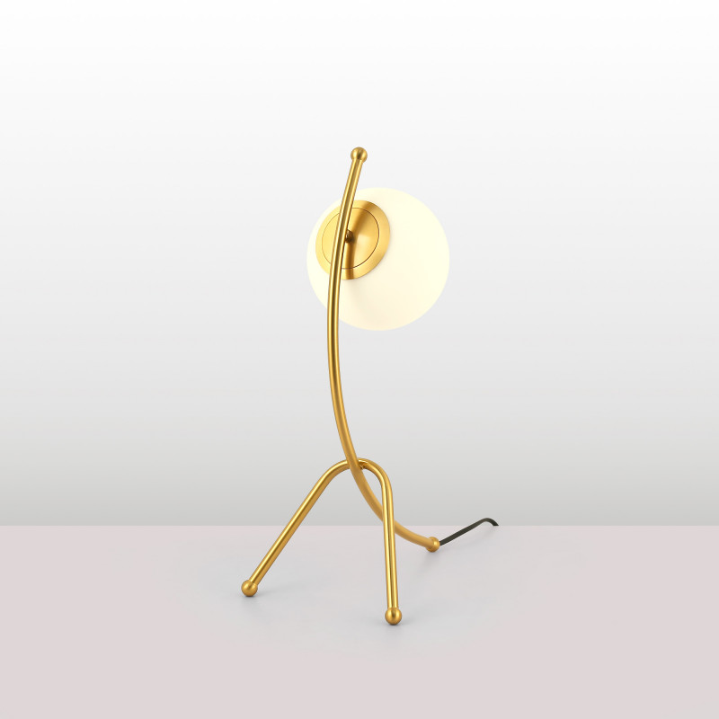 Crystal ball table lamp "Flix"