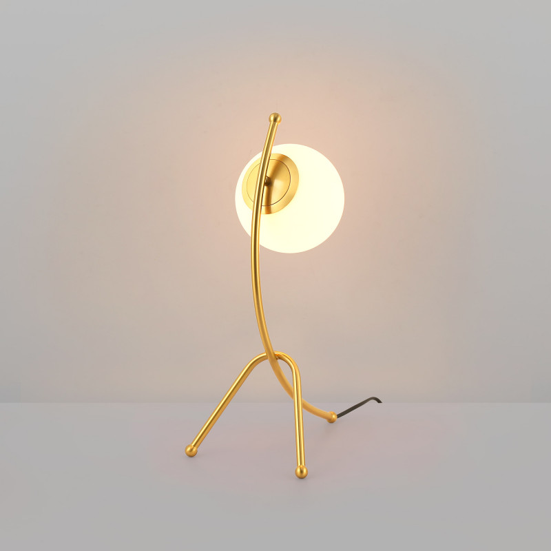 Crystal ball table lamp "Flix"