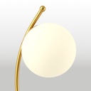 Crystal ball table lamp "Flix"