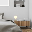 Crystal ball table lamp "Ruth"