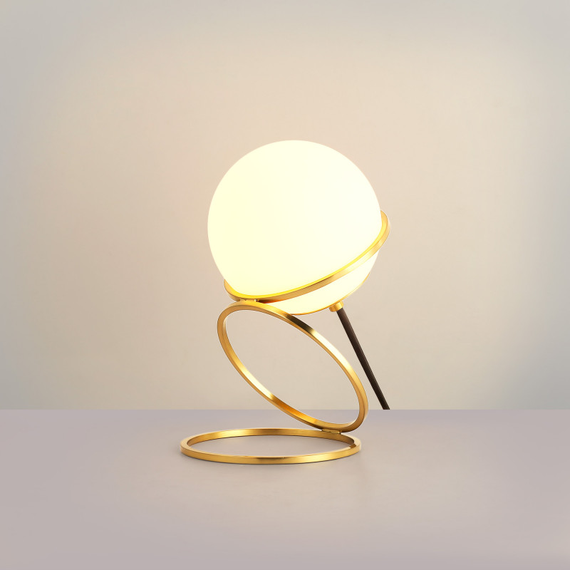 Crystal ball table lamp "Ruth"