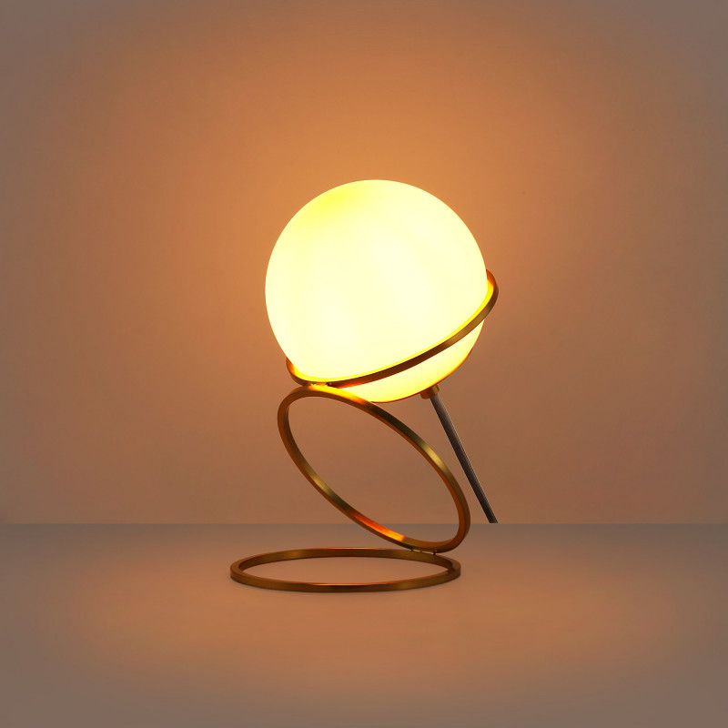 Crystal ball table lamp "Ruth"