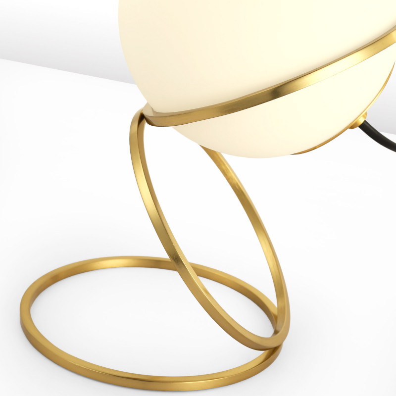 Crystal ball table lamp "Ruth"