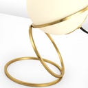 Crystal ball table lamp "Ruth"