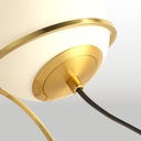 Crystal ball table lamp "Ruth"