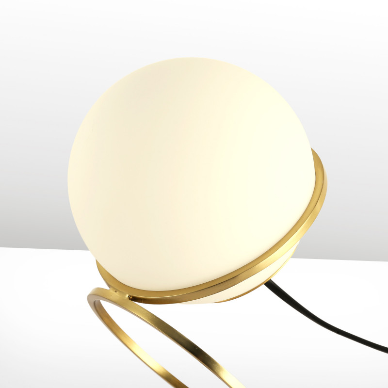 Crystal ball table lamp "Ruth"