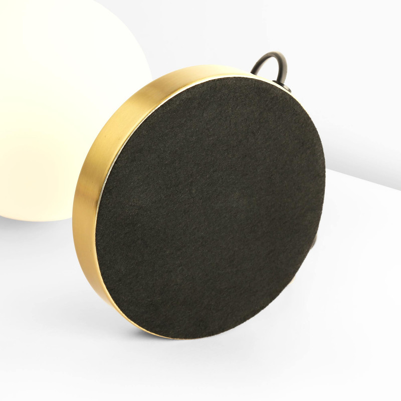 Crystal ball table lamp "San"