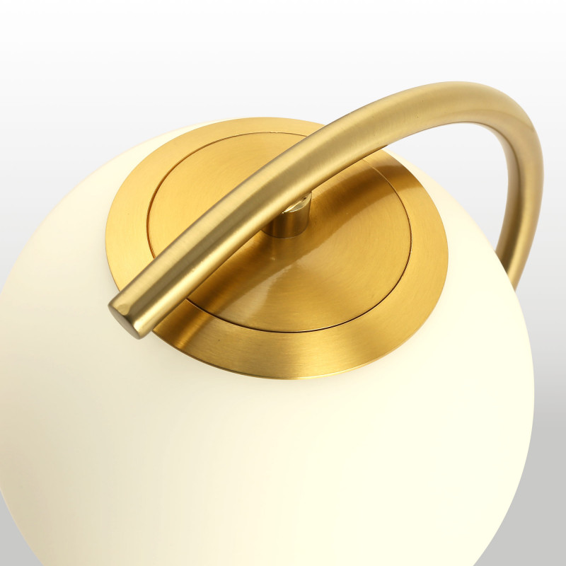 Crystal ball table lamp "San"