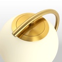 Crystal ball table lamp "San"