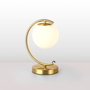 Crystal ball table lamp "San"