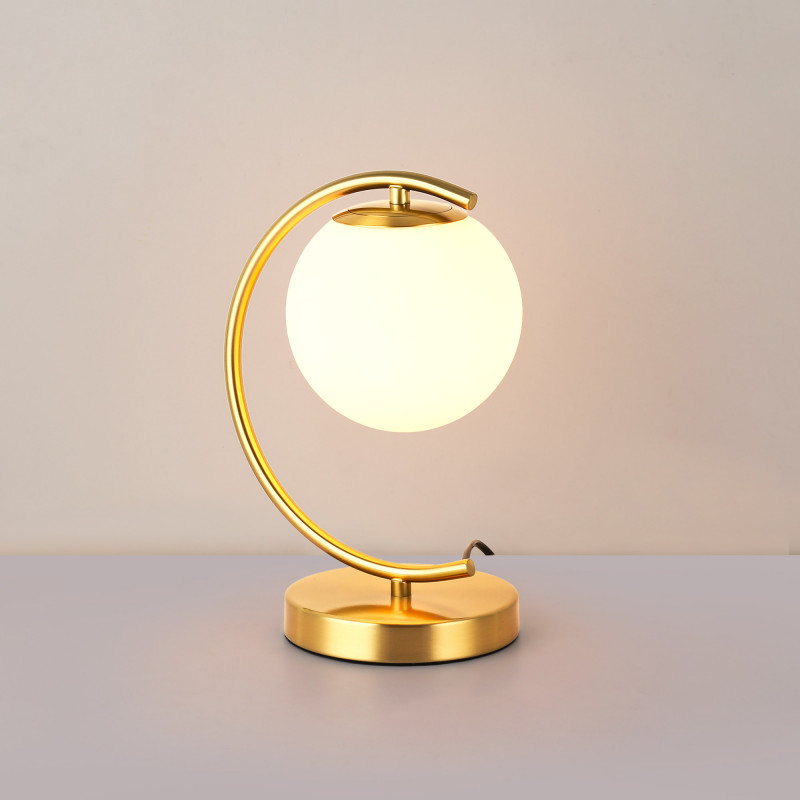 Crystal ball table lamp "San"