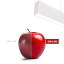 Pendant/Surface Mounted LED Linear light - 36W - Slim - 120cm - 2500lm