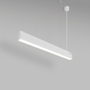 Pendant/Surface Mounted LED Linear light - Slim - 24W - 80cm - 1700lm