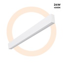 Pendant/Surface Mounted LED Linear light - Slim - 24W - 80cm - 1700lm