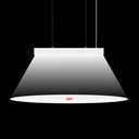 Pendant/Surface Mounted LED Linear light - Slim - 24W - 80cm - 1700lm