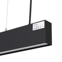 Pendant/Surface Mounted LED Linear light - Slim - 24W - 80cm - 1700lm