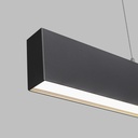 Pendant/Surface Mounted LED Linear light - Slim - 24W - 80cm - 1700lm