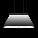 Pendant/Surface Mounted LED Linear light - Slim - 24W - 80cm - 1700lm
