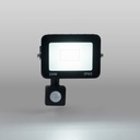 Outdoor LED floodlight with PIR motion sensor - 20W - IP65