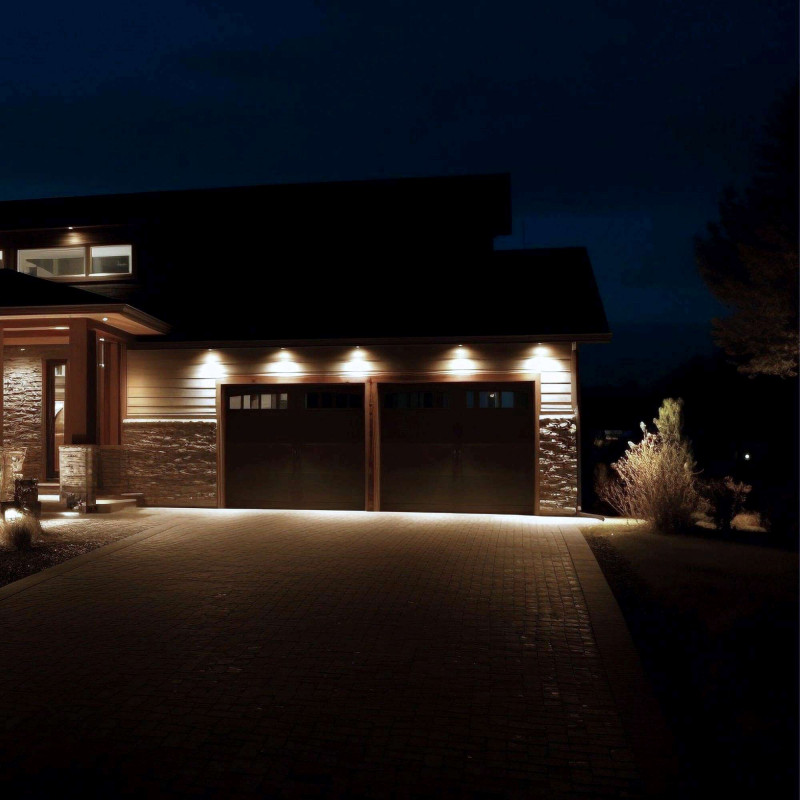 Outdoor LED floodlight with PIR motion sensor - 50W - IP65 - 6000K