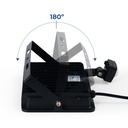 Outdoor LED floodlight with PIR motion sensor - 50W - IP65 - 6000K