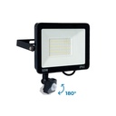 Outdoor LED floodlight with PIR motion sensor - 50W - IP65 - 6000K