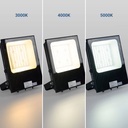 Outdoor LED floodlight - 50W CCT - "PRO" Series - 110lm/W - IP66