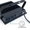 Outdoor LED floodlight - 100W CCT - "PRO" Series - 110lm/W - IP66