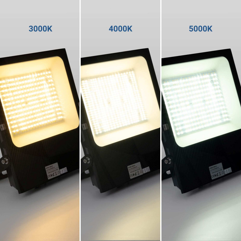 Outdoor LED floodlight - 150W CCT - "PRO" Series - 110lm/W - IP66