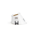 Round asymmetrical recessed downlight ring - Low UGR - Cutout Ø85mm
