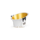 Round asymmetrical recessed downlight ring - Low UGR - Cutout Ø85mm