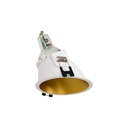 Round asymmetrical recessed downlight ring - Low UGR - Cutout Ø85mm