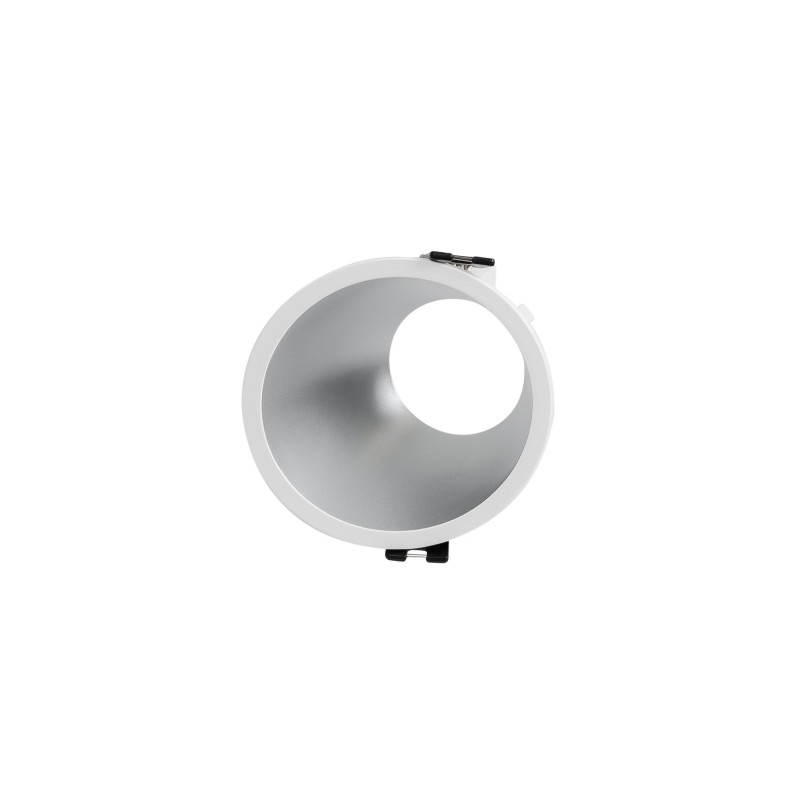 Round asymmetrical recessed downlight ring - Low UGR - Cutout Ø85mm
