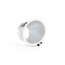 Round asymmetrical recessed downlight ring - Low UGR - Cutout Ø85mm