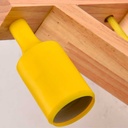 Nordic wall lamp "YOJO" -Wooden frame and silicone pendant lamp
