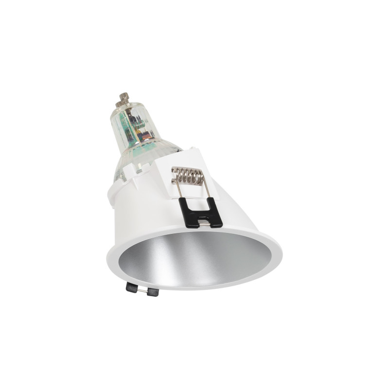 Round asymmetrical recessed downlight ring - Low UGR - Cutout Ø85mm
