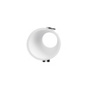 Round asymmetrical recessed downlight ring - Low UGR - Cutout Ø85mm