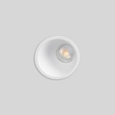 Round asymmetrical recessed downlight ring - Low UGR - Cutout Ø85mm
