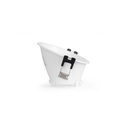 Round asymmetrical recessed downlight ring - Low UGR - Cutout Ø85mm