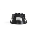 Round asymmetrical recessed downlight ring - Low UGR - Cutout Ø85mm