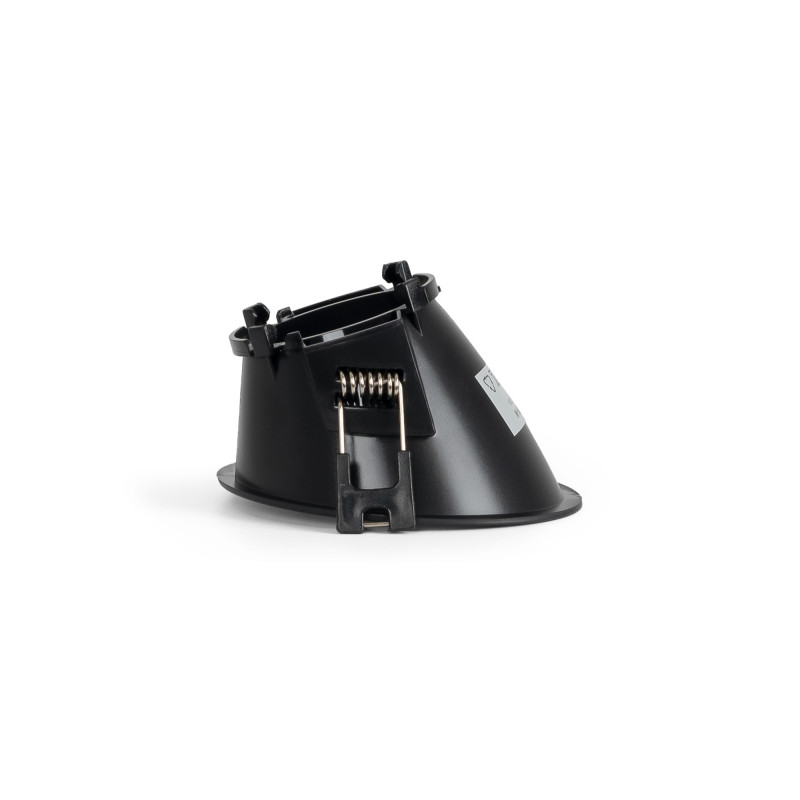 Round asymmetrical recessed downlight ring - Low UGR - Cutout Ø85mm