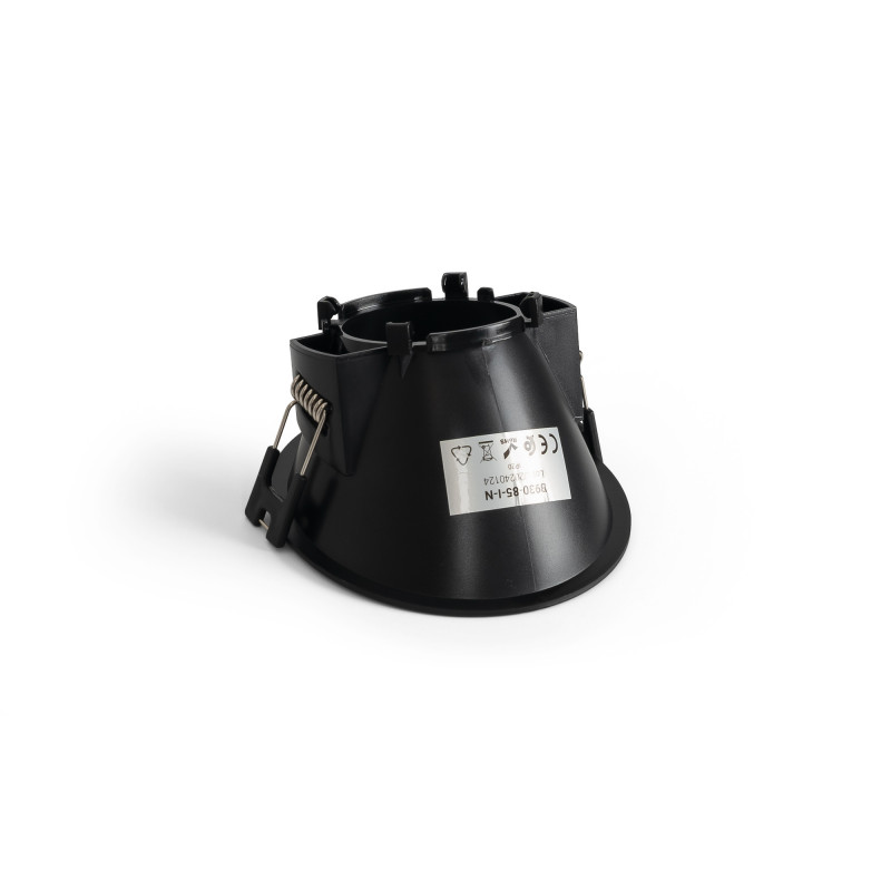 Round asymmetrical recessed downlight ring - Low UGR - Cutout Ø85mm